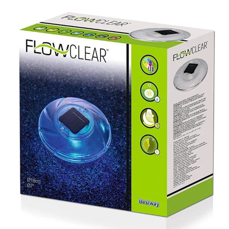 Bestway Lampada piscina galleggiante Bestway mod. 58111 solare e lu...