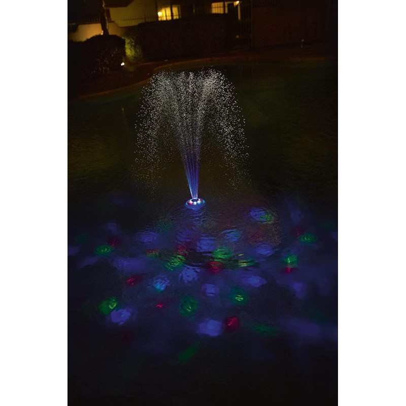 Bestway Fontana Galleggiante per Piscina Con Spettacolo Di Luci Col...