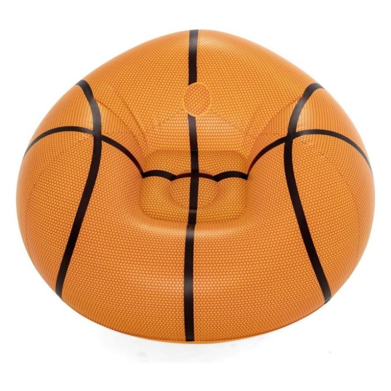 Bestway Poltrona pouf Gonfiabile 114x112x66 cm tema basket Bestway ...