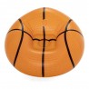 Bestway Poltrona pouf Gonfiabile 114x112x66 cm tema basket Bestway ...