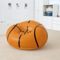Poltrona pouf Gonfiabile 114x112x66 cm tema basket Bestway giardino bambini