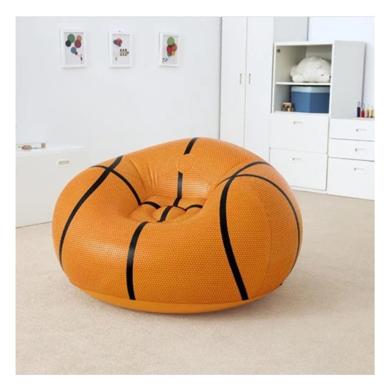 Bestway Poltrona pouf Gonfiabile 114x112x66 cm tema basket Bestway ...