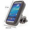 Supporto cellulare massimo 6" pollici da bici zip impermeabile touch smartphone