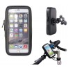 Supporto cellulare massimo 6" pollici da bici zip impermeabile touch smartphone