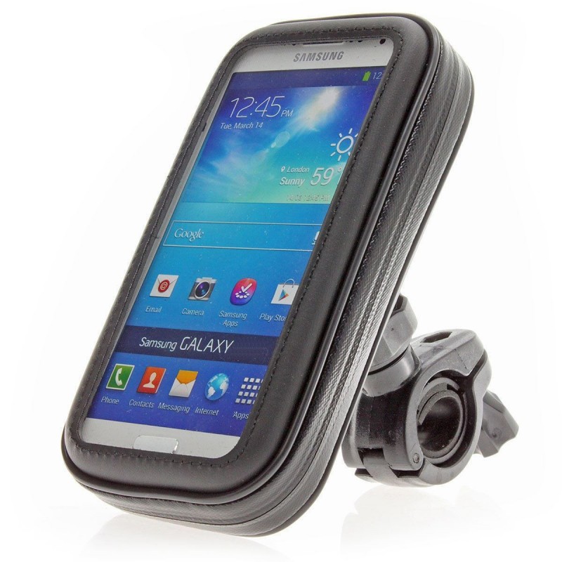 Supporto cellulare massimo 6" pollici da bici zip impermeabile touch smartphone