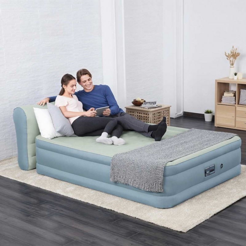 Bestway Materasso letto matrimoniale gonfiabile airbed FiberTech Be...