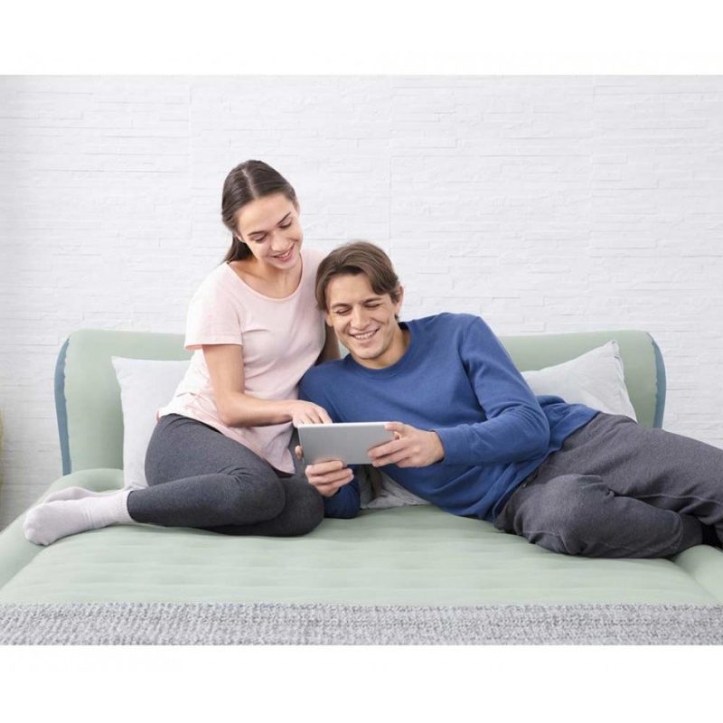 Bestway Materasso letto matrimoniale gonfiabile airbed FiberTech Be...