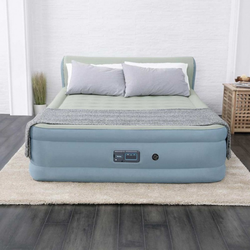 Bestway Materasso letto matrimoniale gonfiabile airbed FiberTech Be...