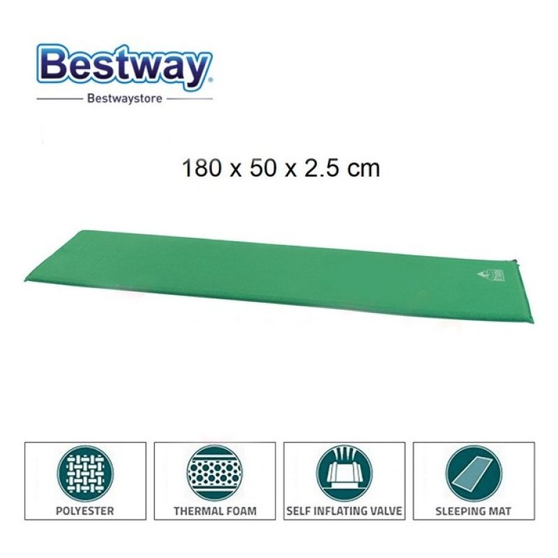 Bestway Pavillo Materasso ad Aria Autogonfiabile 180x50x2,5 cm Juni...