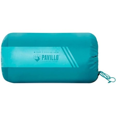 Sacco a pelo Bestway invernale 205X90 cm cuscino campeggio viaggio imbottitura