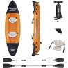 Bestway Kayak Canoa Gonfiabile Bestway 65077 Lite Rapid x2 Hydro-Fo...