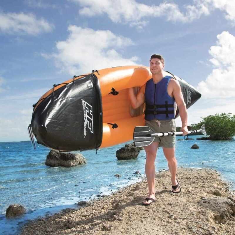 Bestway Kayak Canoa Gonfiabile Bestway 65077 Lite Rapid x2 Hydro-Fo...