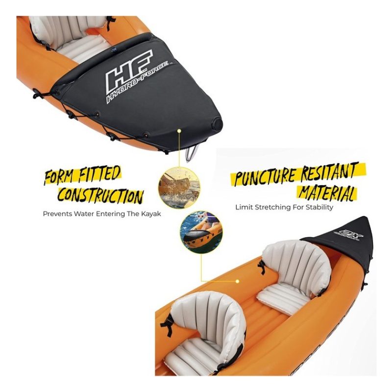 Bestway Kayak Canoa Gonfiabile Bestway 65077 Lite Rapid x2 Hydro-Fo...