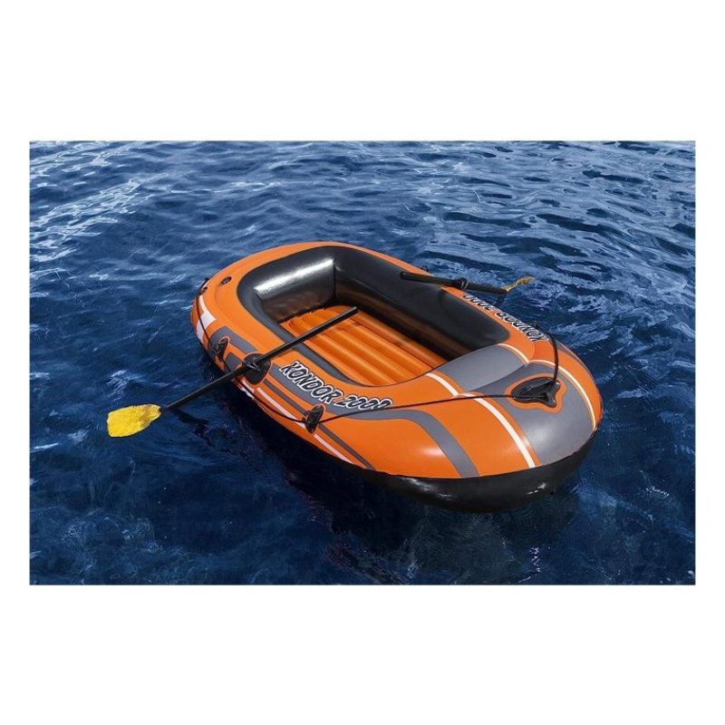 Canotto gommone mare Kondor 2000 con remi e pompa Bestway gonfiabil...