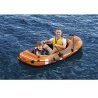 Canotto gommone mare Kondor 2000 con remi e pompa Bestway gonfiabil...