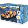 Canotto gommone mare Kondor 2000 con remi e pompa Bestway gonfiabil...