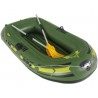 Hongu Canotto Gonfiabile gommone con remi e pompa 188x114 cm lago m...