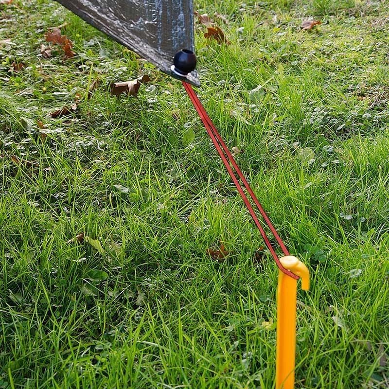 Verdelook Elastico per attacco rapido con sfera 20 pezzi per telo o...