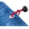 Verdelook Elastico per attacco rapido con sfera 20 pezzi per telo o...