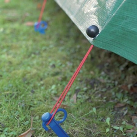 Picchetti tenda campeggio per fissaggio terreno coperture tenditelo 8PZ da 24 cm