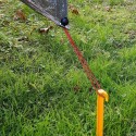 Picchetti tenda campeggio per fissaggio terreno coperture tenditelo 8PZ da 24 cm