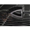Spazzola doppia per barbecue BBQ raschietto utensili grill griglia forni 38 cm