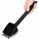 Spazzola doppia per barbecue BBQ raschietto utensili grill griglia forni 38 cm