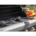 Spazzola doppia per barbecue BBQ raschietto utensili grill griglia forni 38 cm