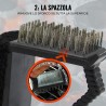 WeHome Spazzola Metallica Pulizia Barbecue Griglia forni Bbq Con Ra...