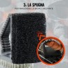 WeHome Spazzola Metallica Pulizia Barbecue Griglia forni Bbq Con Ra...