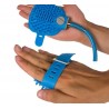 Accessorio lavaggio cane doccia silicone tubo giardino pet toelettatura toletta