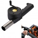 Soffiatore per Barbecue Ventilatore BBQ Accendifuoco Brace Carbone Manuale Fuoco