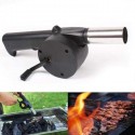 Soffiatore per Barbecue Ventilatore BBQ Accendifuoco Brace Carbone Manuale Fuoco