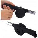 Soffiatore per Barbecue Ventilatore BBQ Accendifuoco Brace Carbone Manuale Fuoco