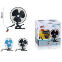 Ventilatore da auto camion 24V da 8 pollici per presa accendisigari con pinza