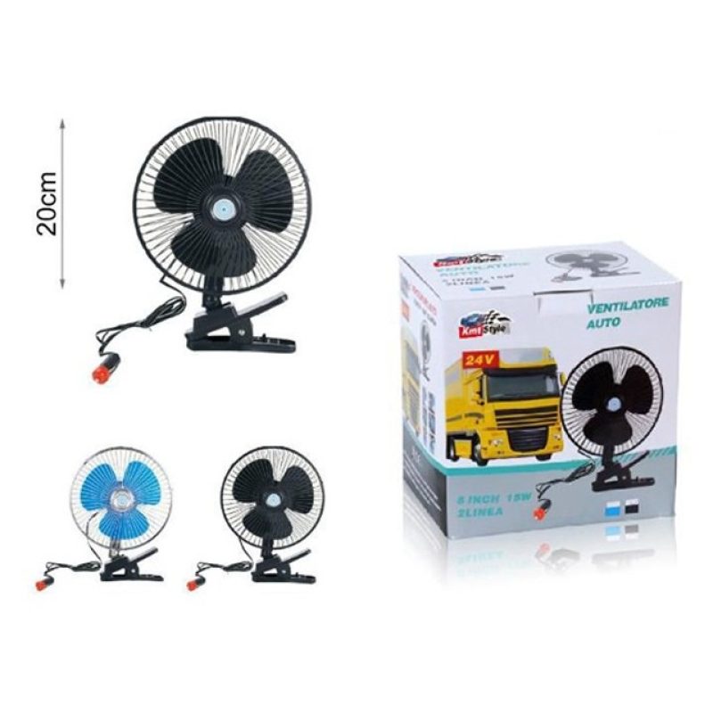 Ventilatore da auto camion 24V da 8 pollici per presa accendisigari...