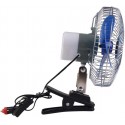 Ventilatore da auto camion 12V da 8 pollici per presa accendisigari con pinza