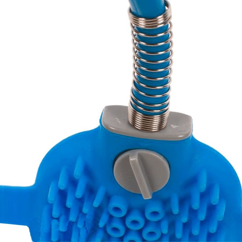 Accessorio lavaggio cane doccia silicone tubo giardino pet toelettatura toletta
