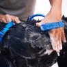 Accessorio lavaggio cane doccia silicone tubo giardino pet toelettatura toletta