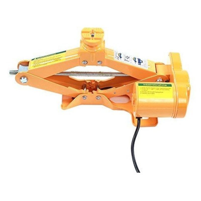 Cric sollevatore auto elettrico 12v 2T pneumatico emergenza presa accendisigari
