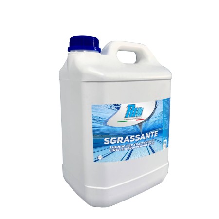Sgrassante Piscina 5 kg Detergente per Pareti Liner e Bordi