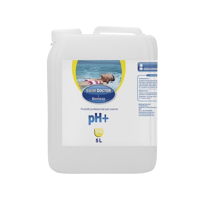 Bestway Ph+ Plus Piscina 5lt correttore incrementatore Bestway acqu...