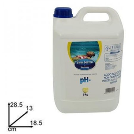 Bestway PH- Ph Meno 5 kg Correttore Riduttore Ph Acqua Piscina Puli...