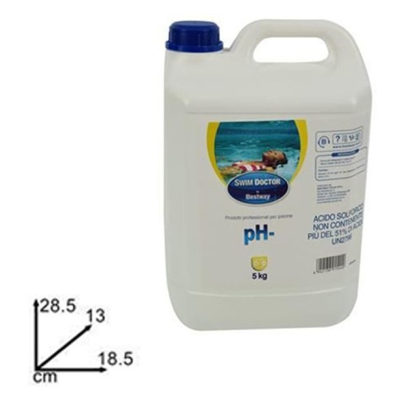 Bestway PH- Ph Meno 5 kg Correttore Riduttore Ph Acqua Piscina Puli...