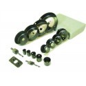 Kit frese a tazza legno set fora plastica 16 PZ per trapano punta cartongesso