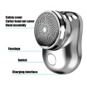 Mini Rasoio Elettrico Portatile Regolabarba Rasatura Uomo donna ricaricabile USB