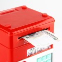Salvadanaio Elettronico Cassaforte Atm Per Bambini Contanti Monete a batteria