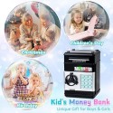 Salvadanaio Elettronico Cassaforte Atm Per Bambini Contanti Monete a batteria