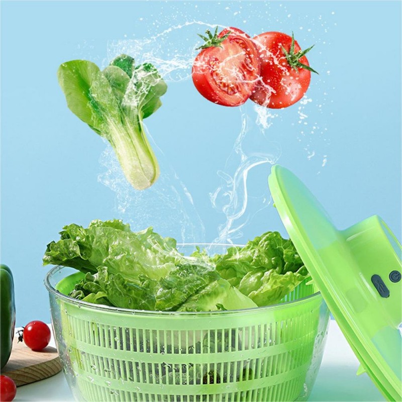 Centrifuga per insalata verdura lava e asciuga cestino scola frutta...