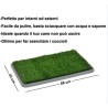 Hongu Lettiera MAXI assorbente per cucciolo cane con erba sintetica...